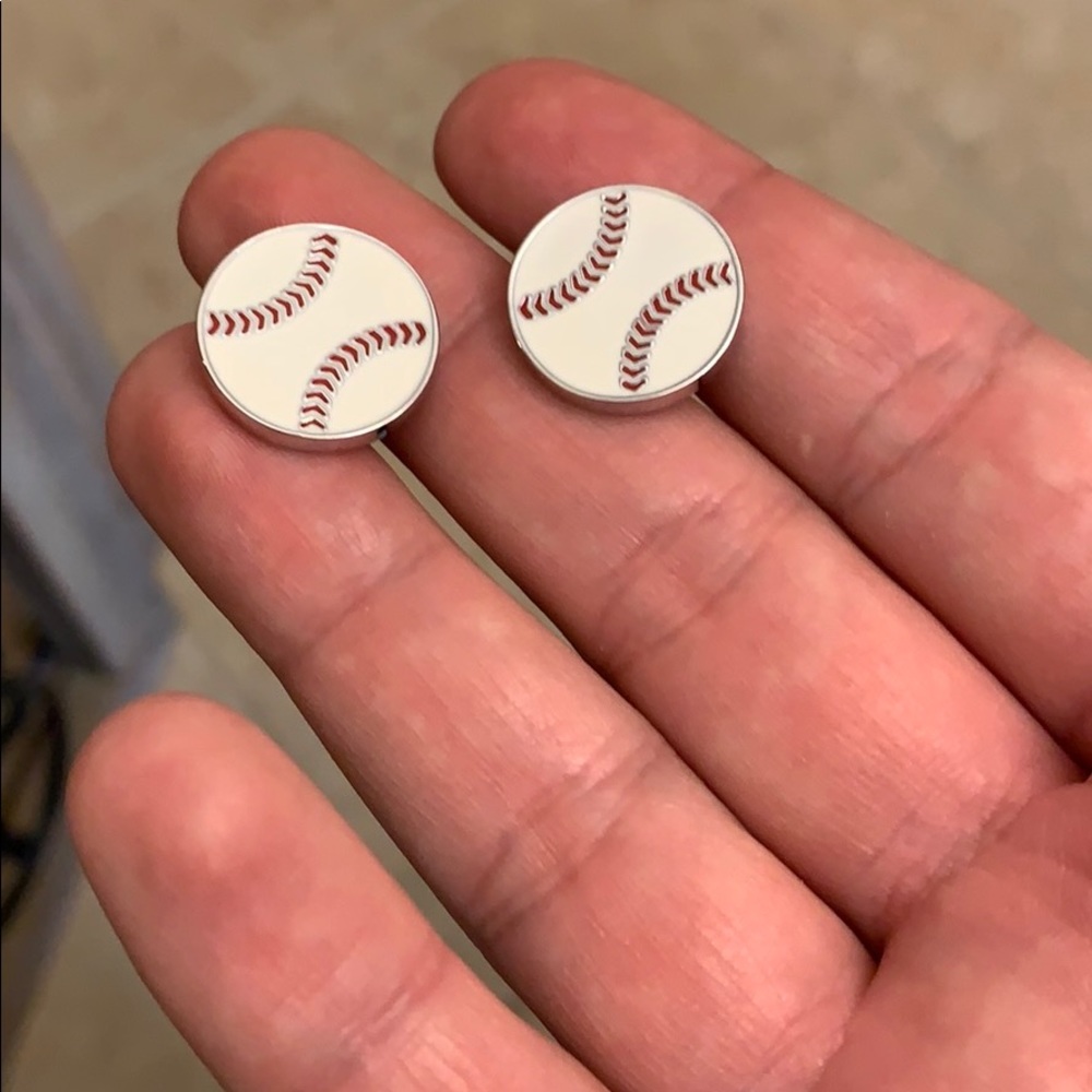 Baseball Cuff links